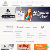 Shopping Difusora -  Wordpress Responsivo