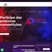 Site desenvolvido para a CBF Digital
