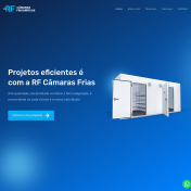 Landing Page - Refrigeração