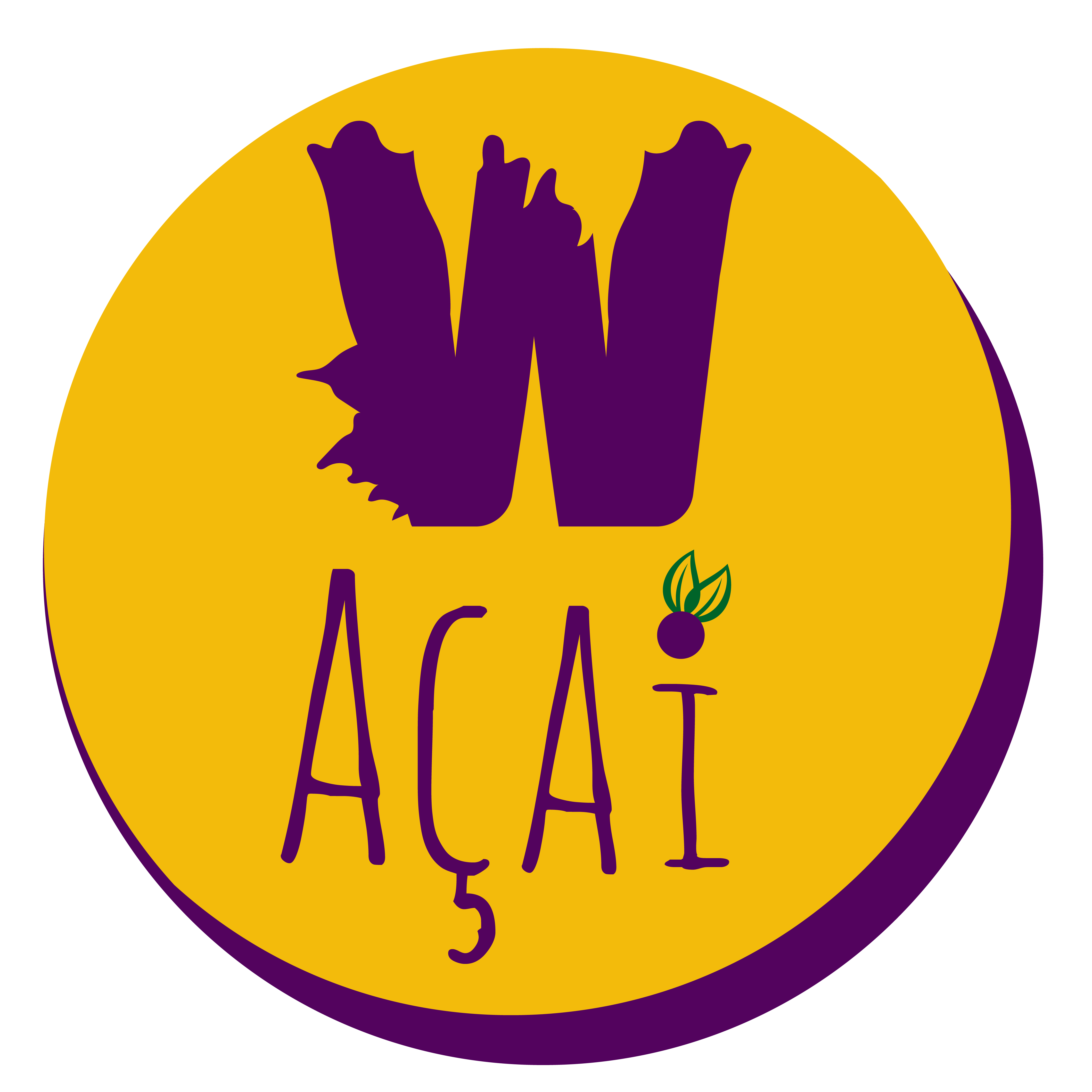 Logo "W Açaí"