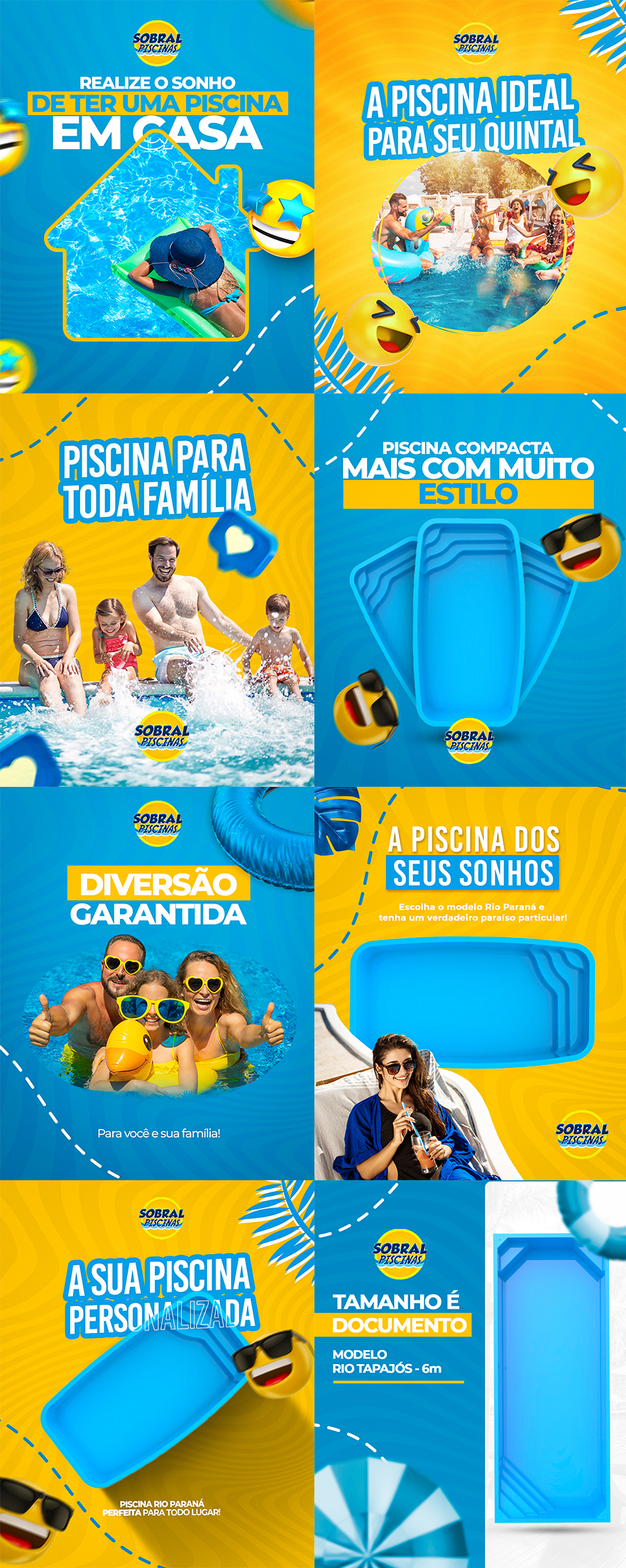 Social Midia - Sobral Piscinas
