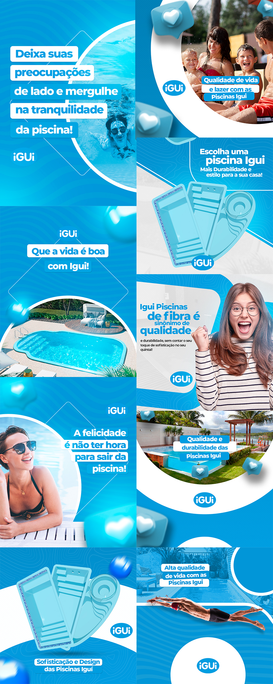 Social Midia - iGUi Piscinas