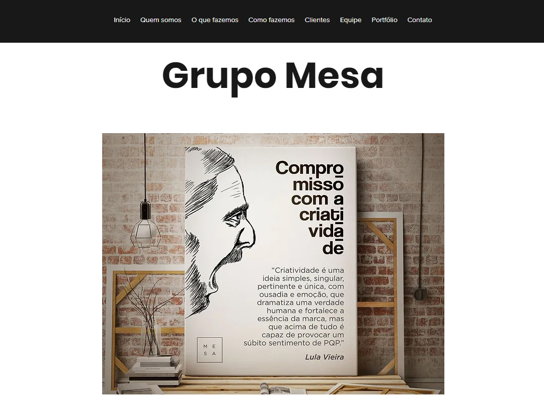 Website Grupo Mesa
