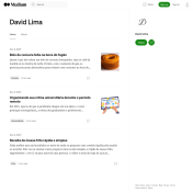 Publicação de conteúdos
