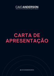 Carta de Apresentação