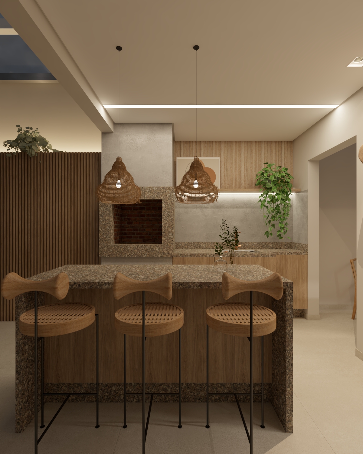 Render Espaço Gourmet