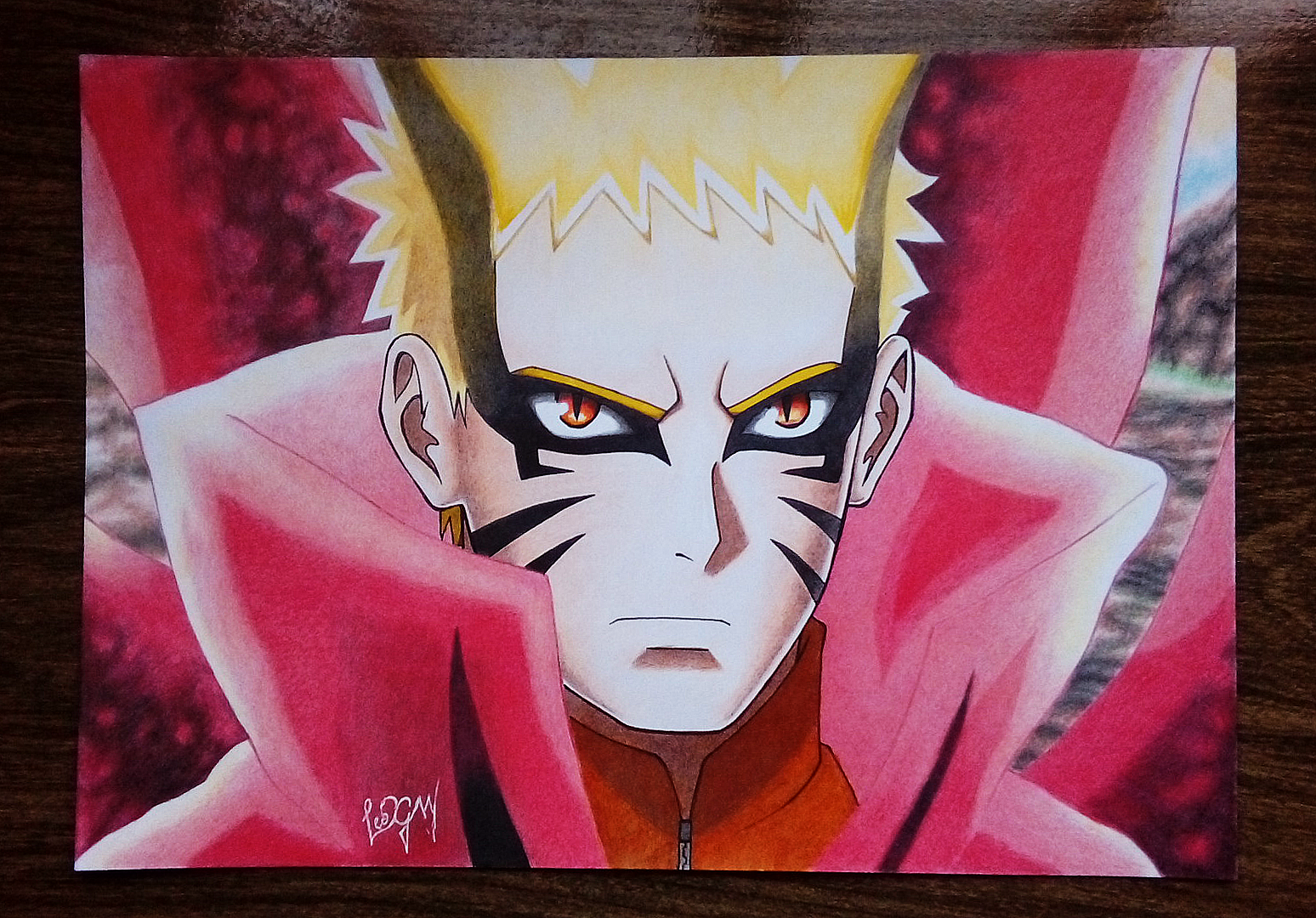 Desenho do Naruto