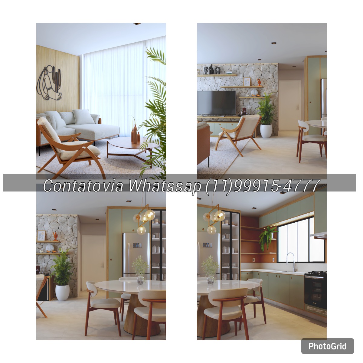 PROJETO DE INTERIORES -  CONTATO (11)99915-4777