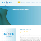 Site Star Life Cirurgia Plástica