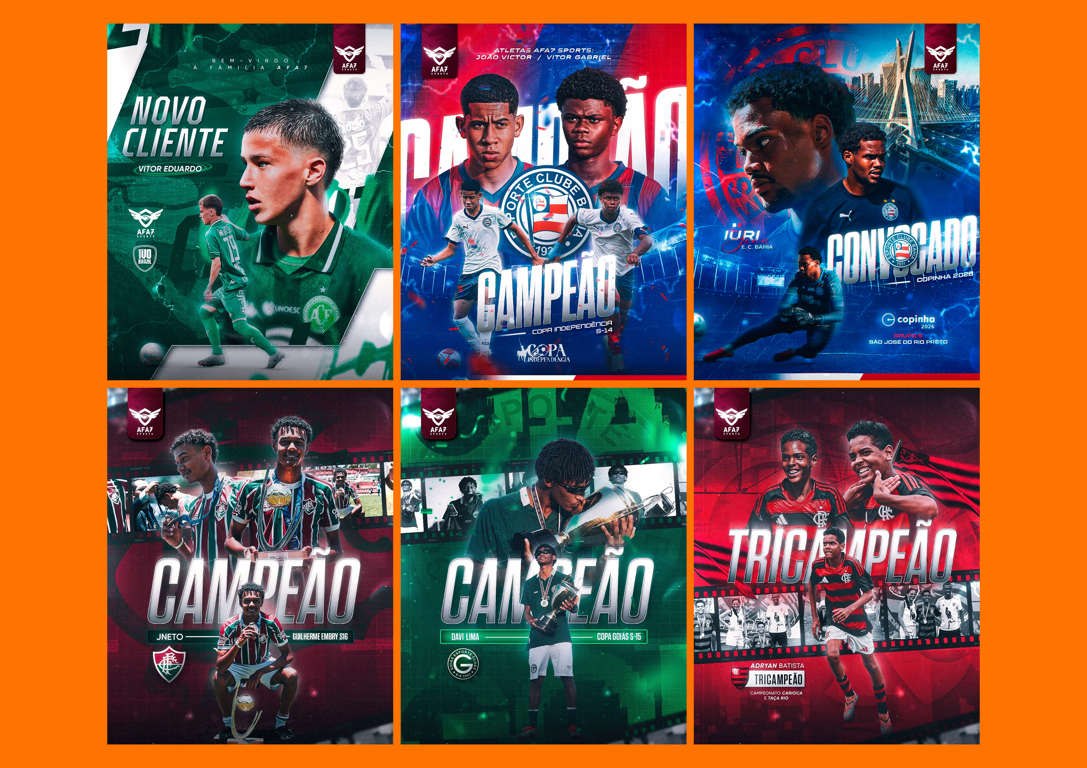 Criativos para Clubes de Futebol