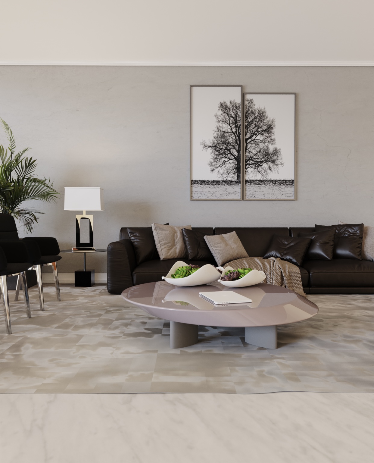 Minimalist living room