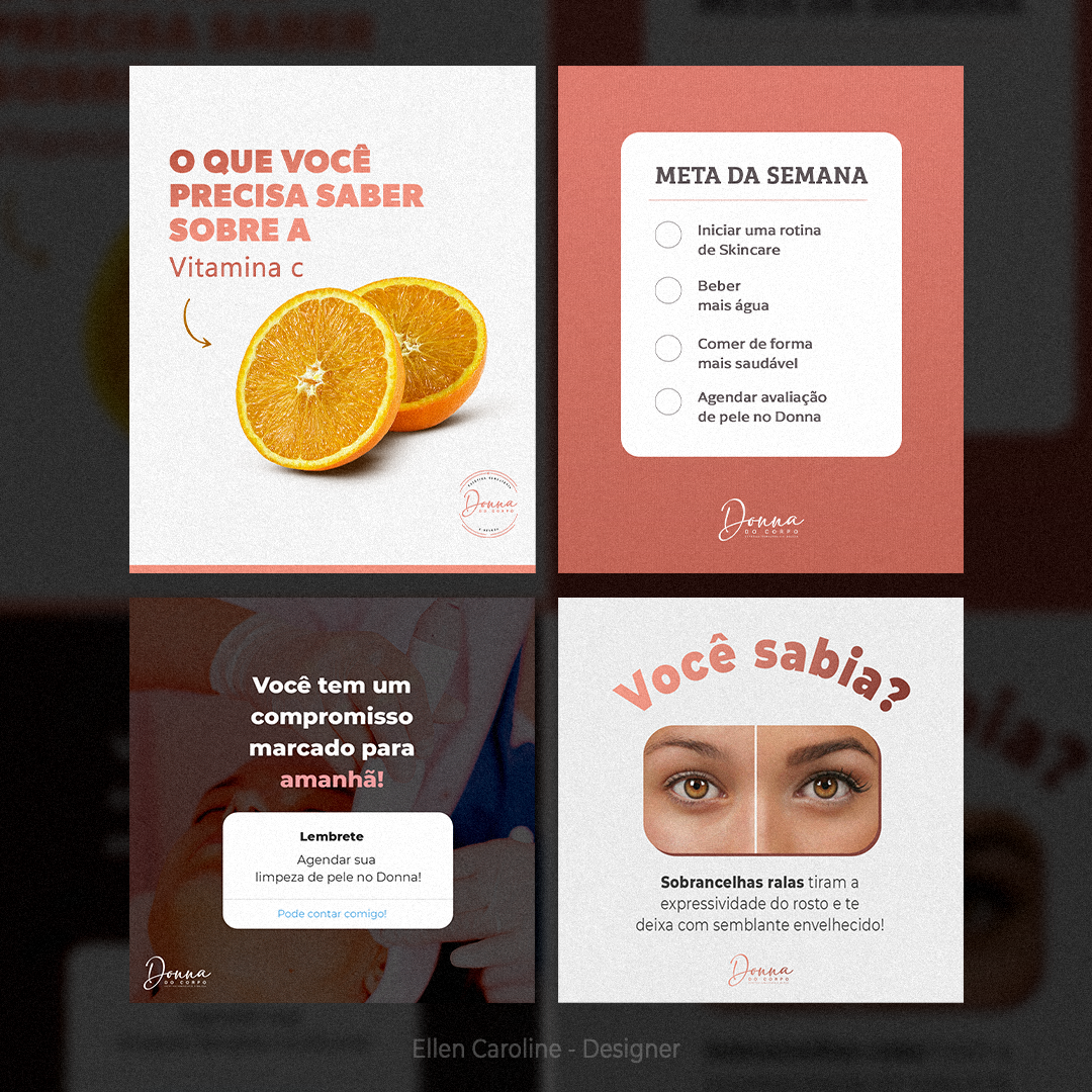 Social Media - Estética