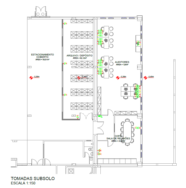 Projeto Elétrico Comercial