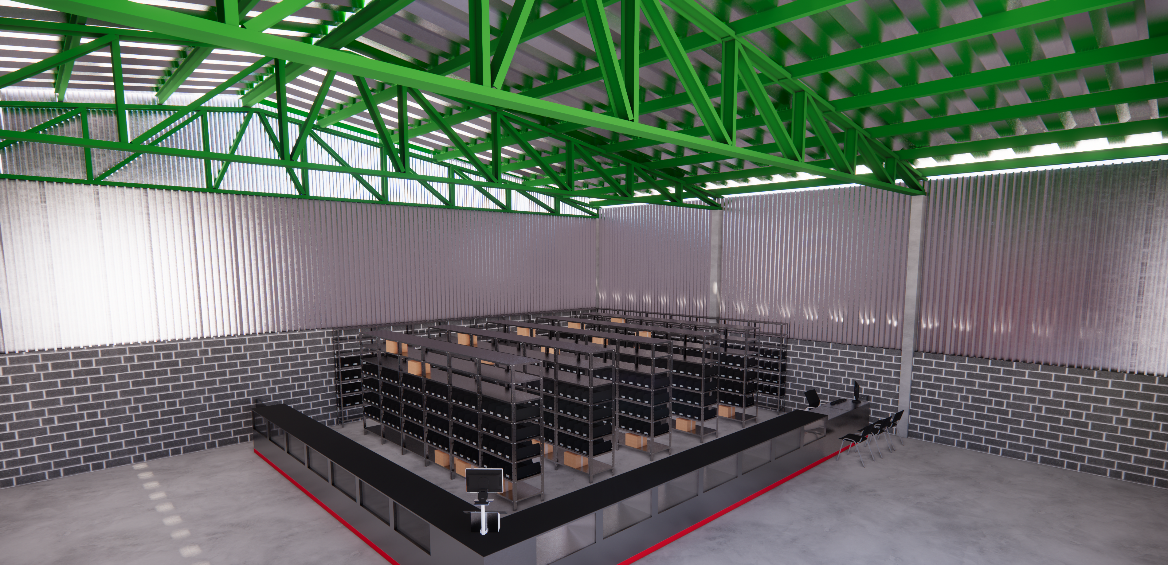 INTERIORES LOJA DE IMPLEMENTOS AGRÍCOLAS