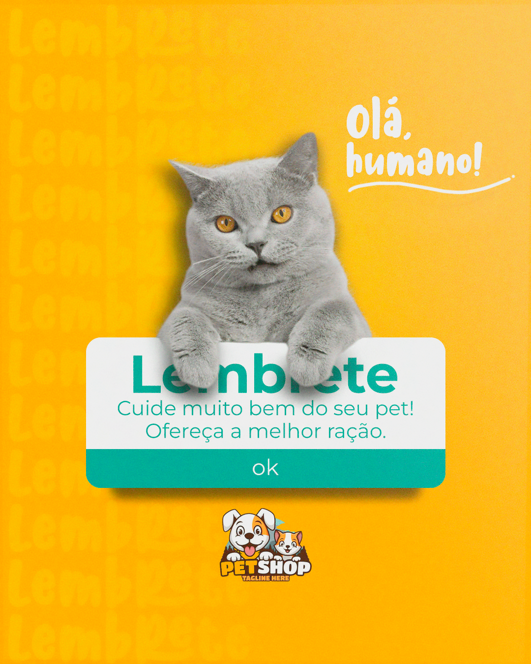 Cuide bem do seu pet!