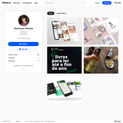 Trabalhos de Design e criação de site