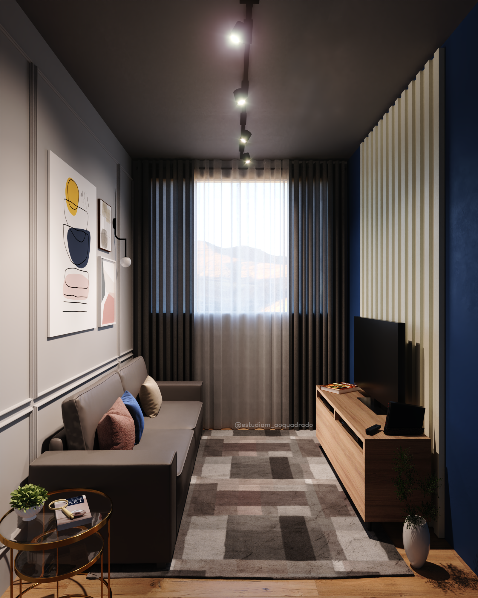 PROJETO SALA APARTAMENTO
