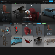 Portfólio de modelos 3D