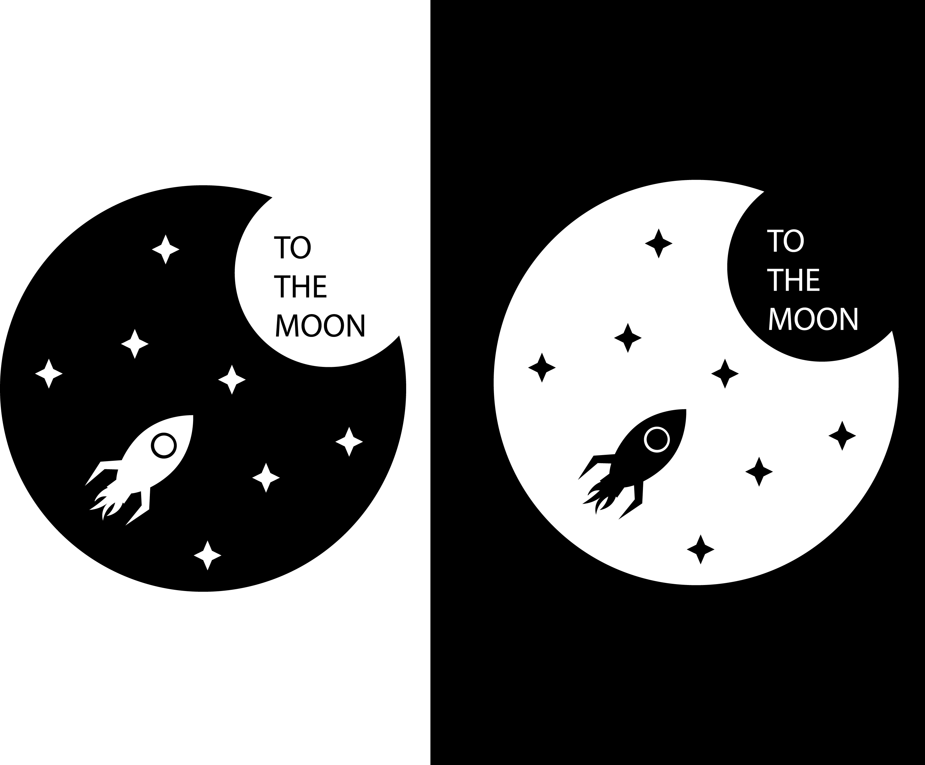 To the moon