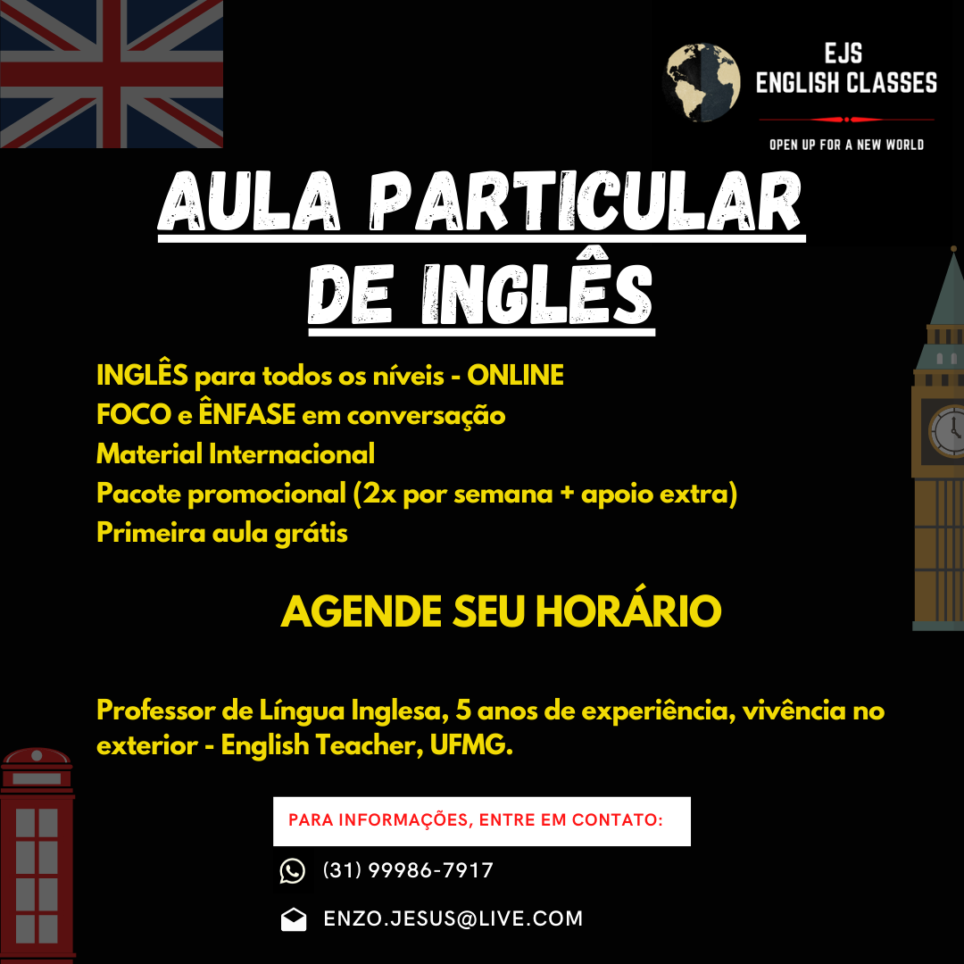 EJS ENGLISH SOLUTIONS - AULA PARTICULAR DE INGLÊS