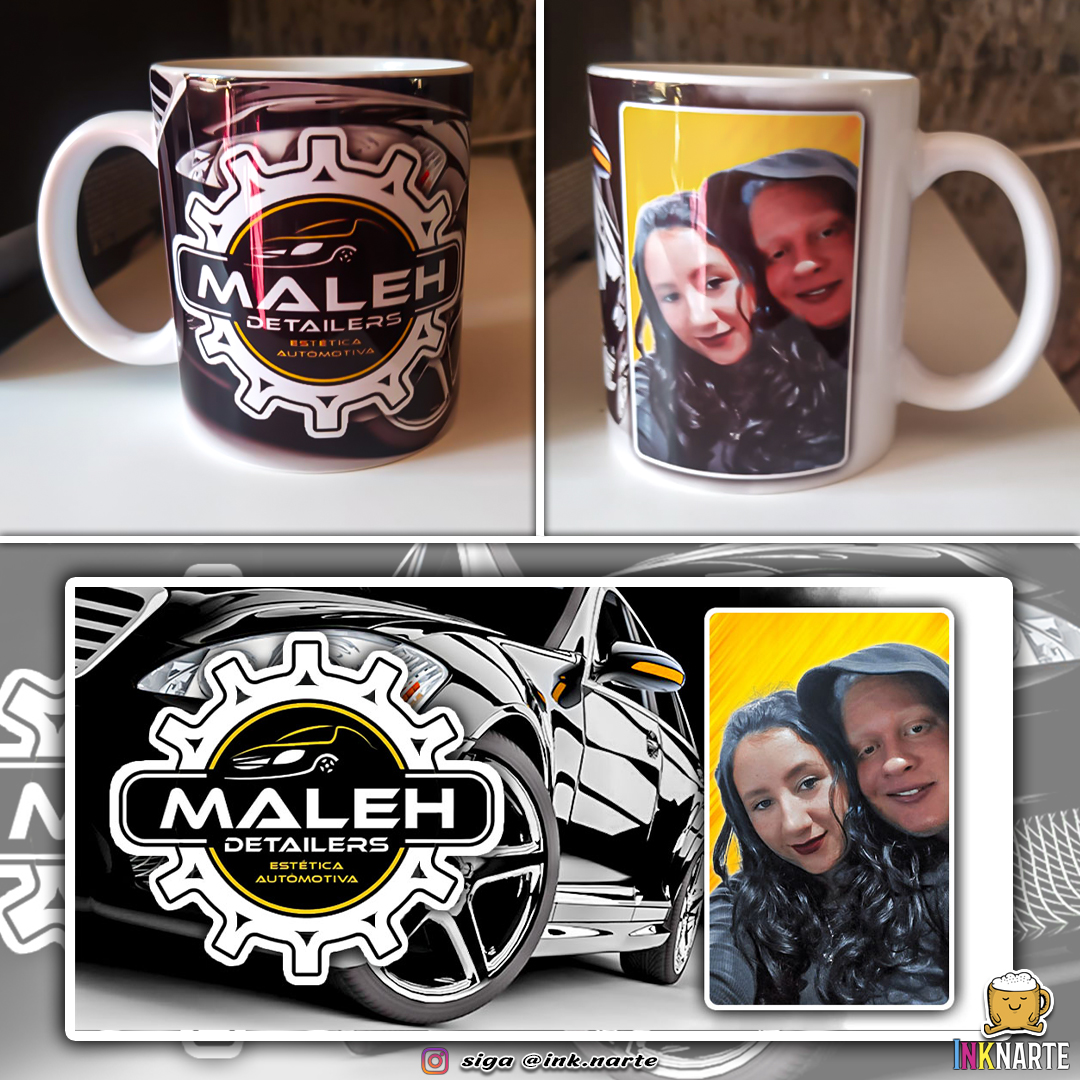 Artes para canecas personalizadas