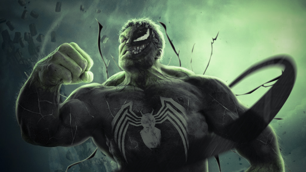 Fusão Hulk + Venom