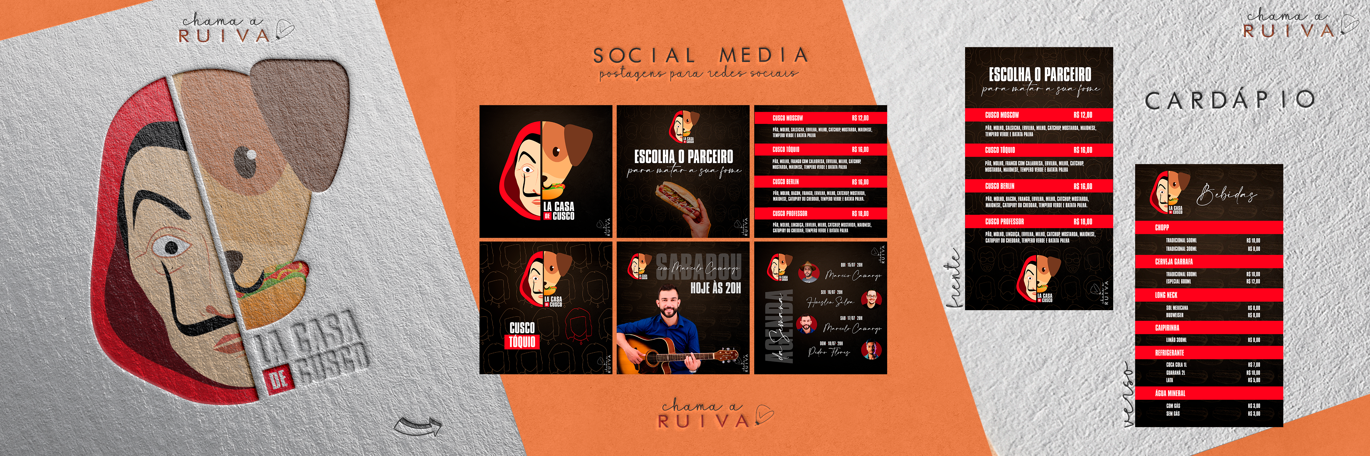 Identidade Visual | Social Media | Cardápio