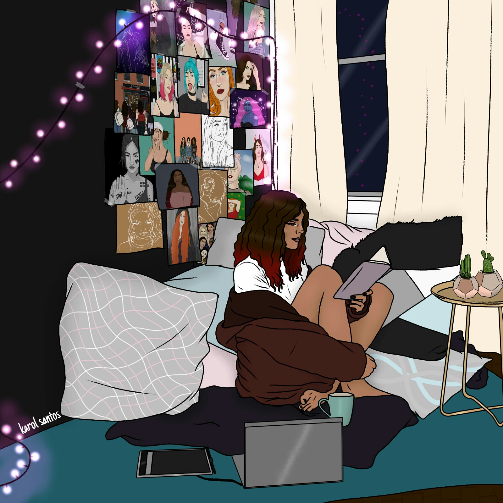 Artist bedroom