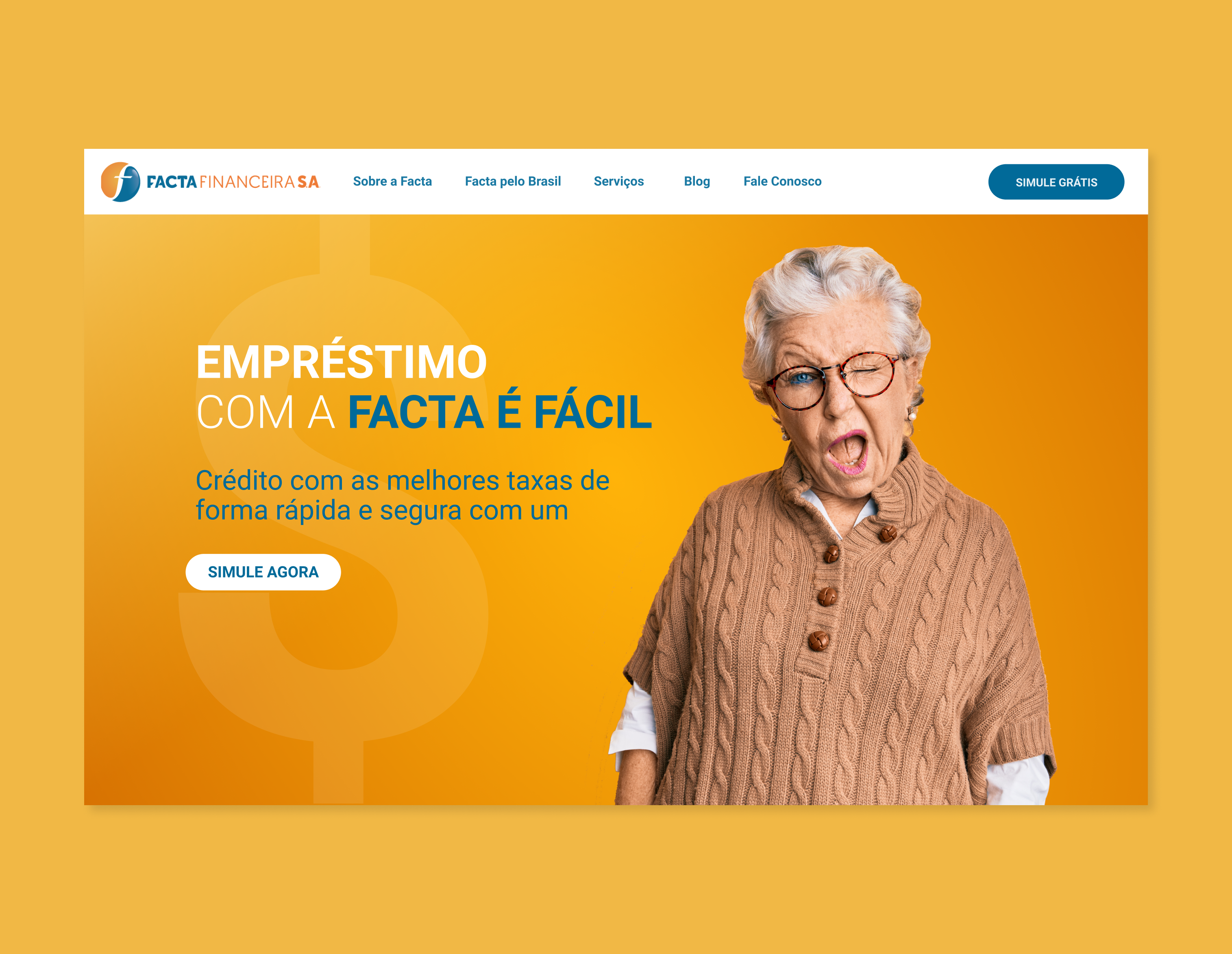 Landing Page - Facta Financeira