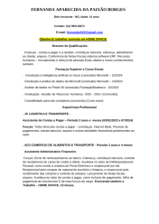 Meu currículo