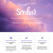 Evento Coragem pra Sonhar