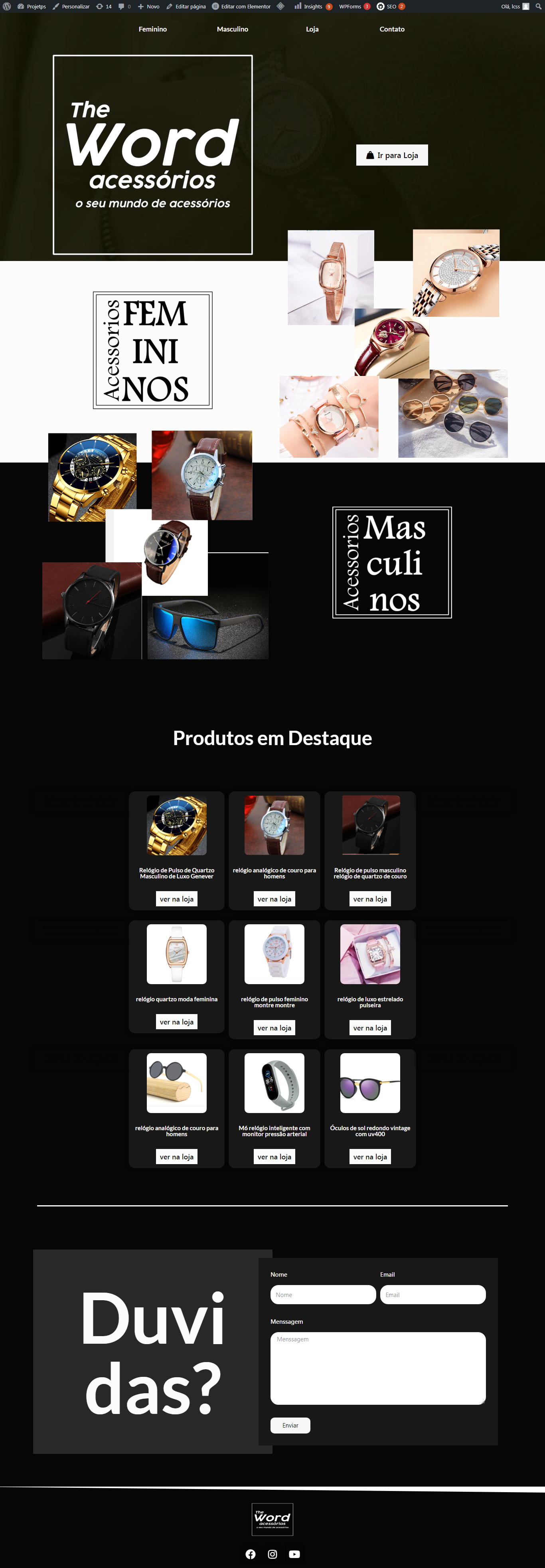 Sites Para Lojas