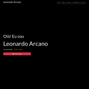 Portfólio Desenvolvedor Front End - Leonardo R. Arcano