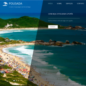 Modelo de site de hotel