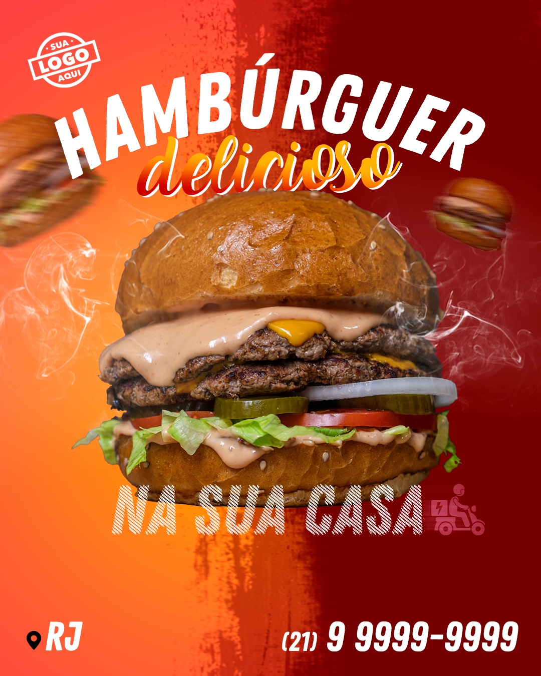 Design para Hamburgueria