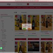 Loja de Vinhos + site institucional