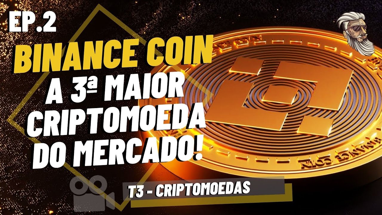 Thumbnail para vídeo sobre criptomoeda Binance