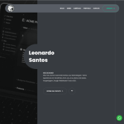 Meu site Pessoal com portifolio