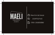 Arte da empresa Maeli