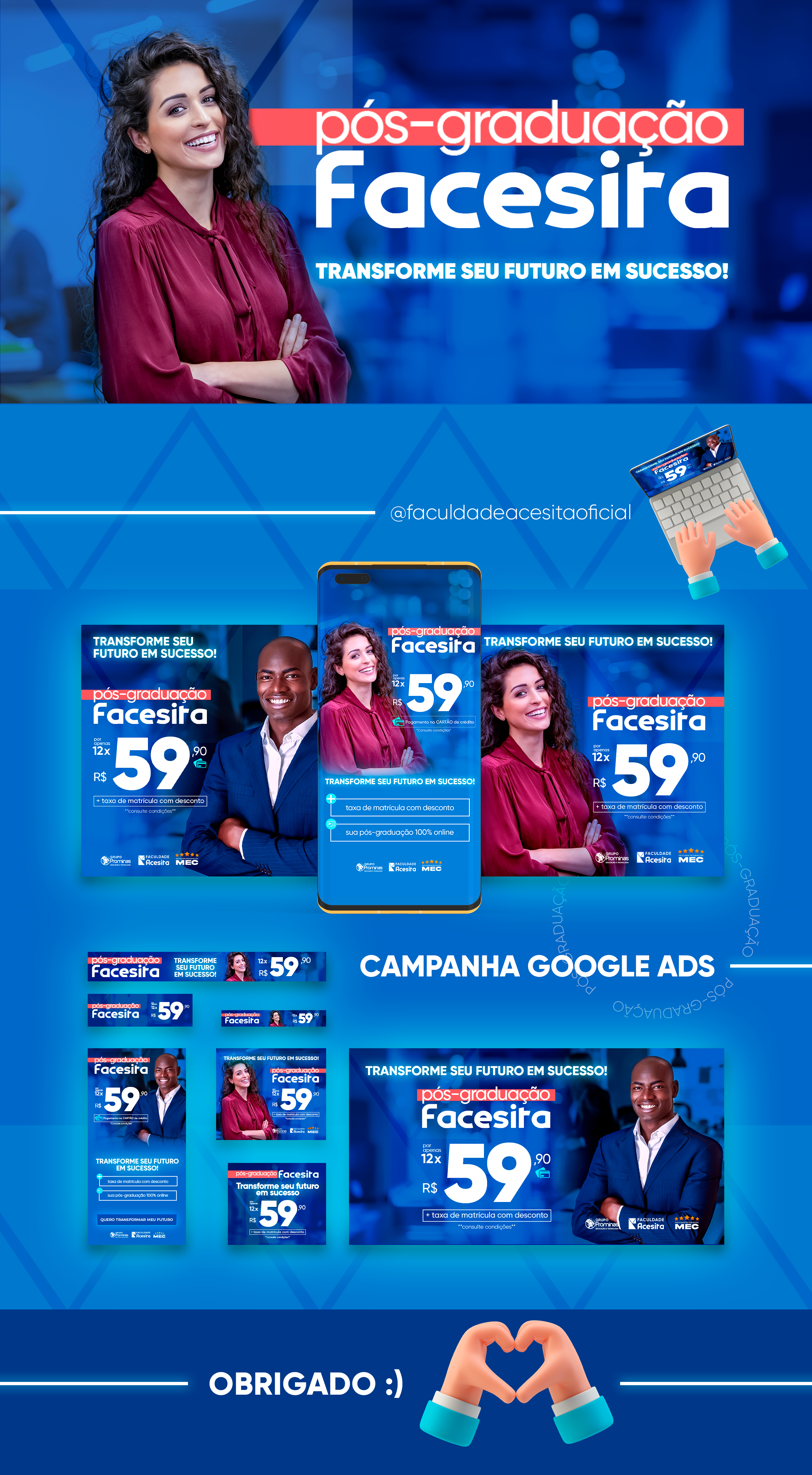 Campanha Ads Faculdade Acesita