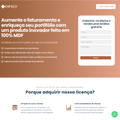 Landing Page de serviço de Alta conversão para captação de leads