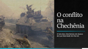 Trabalho escolar sobre a Chechênia