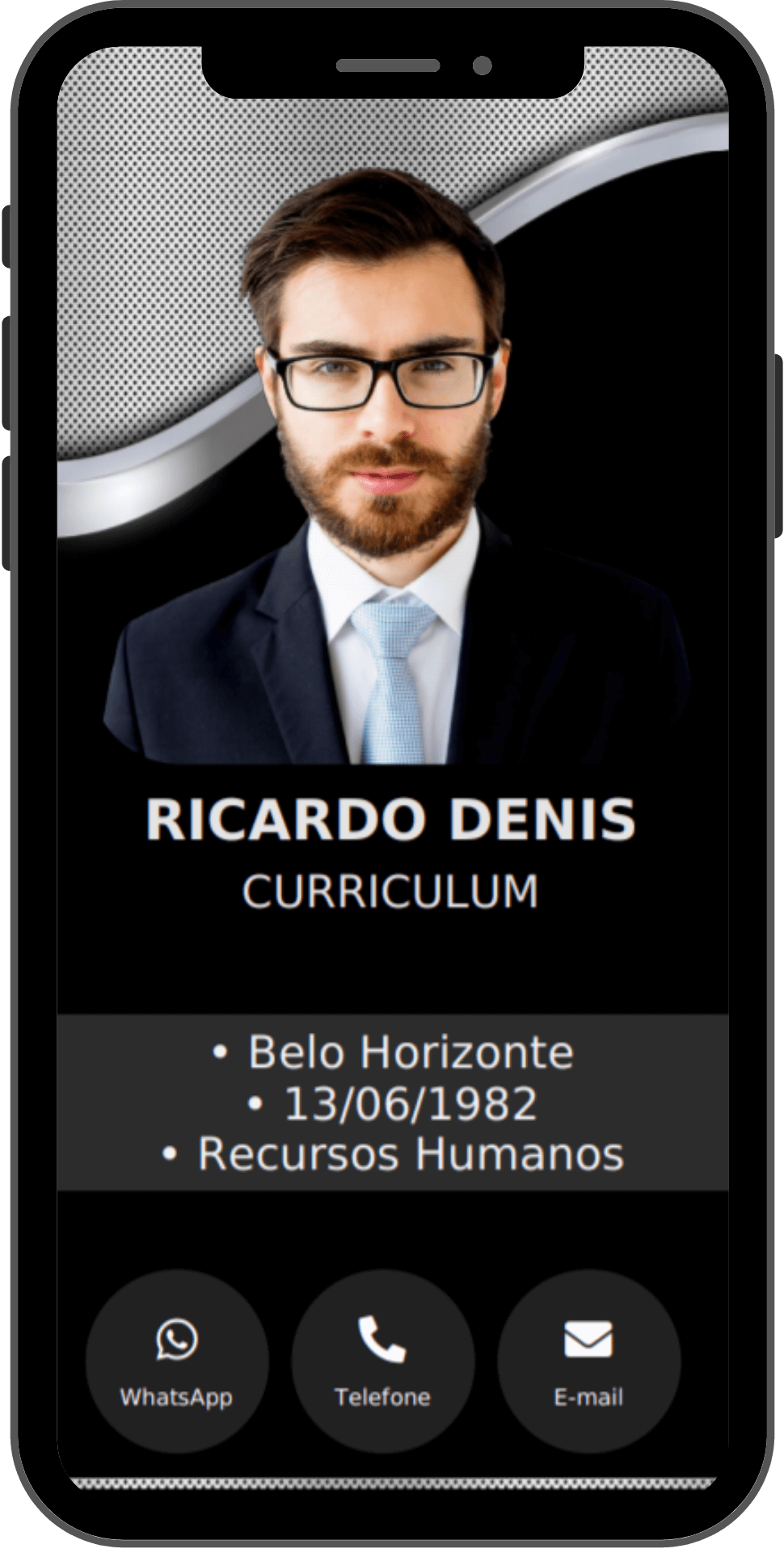 Currículo Interativo
