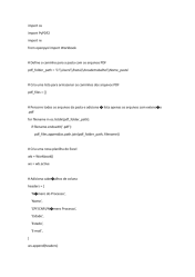 Desenvolvimento Extractor PDF Automatizado