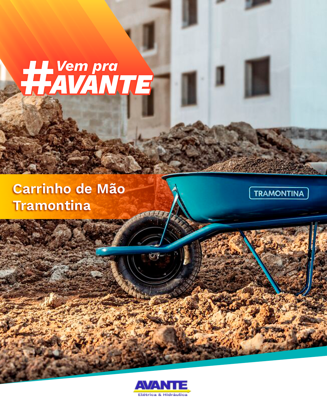 Arte Carrinho de Mão Avante