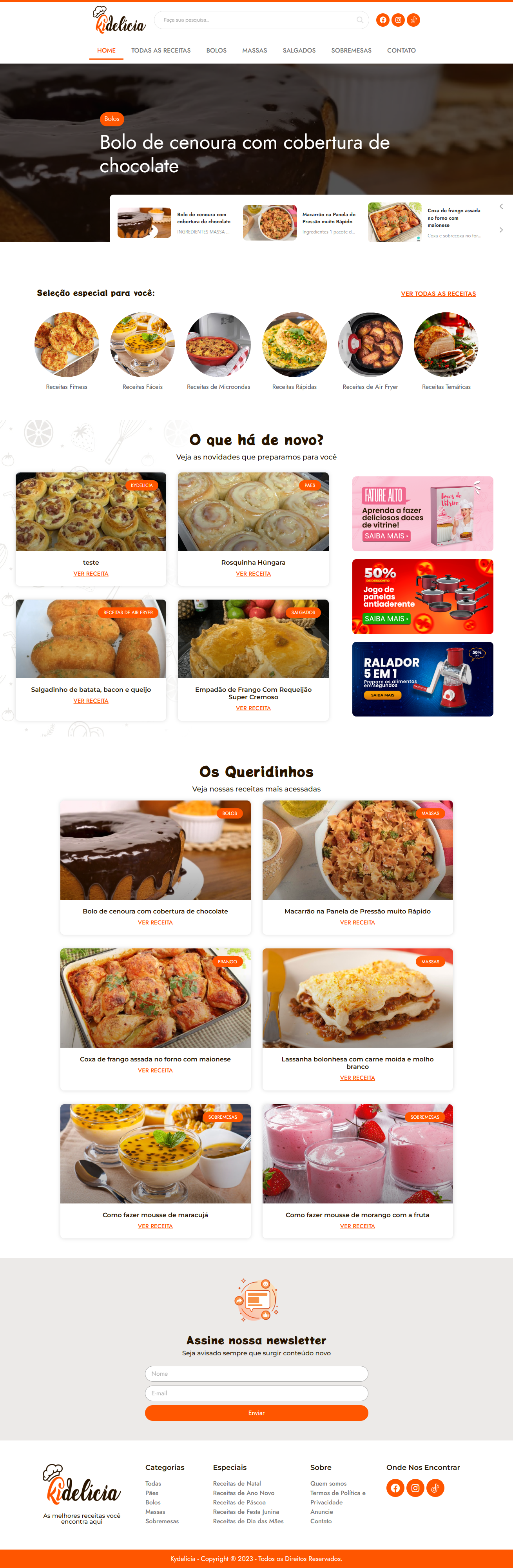 Blog de Receitas