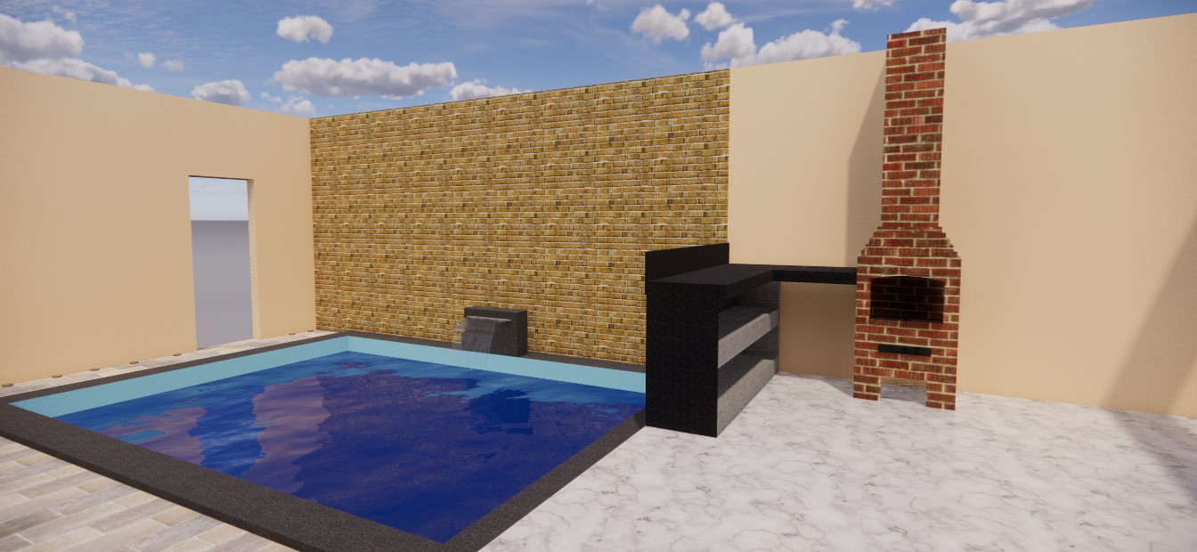 Área de Piscina