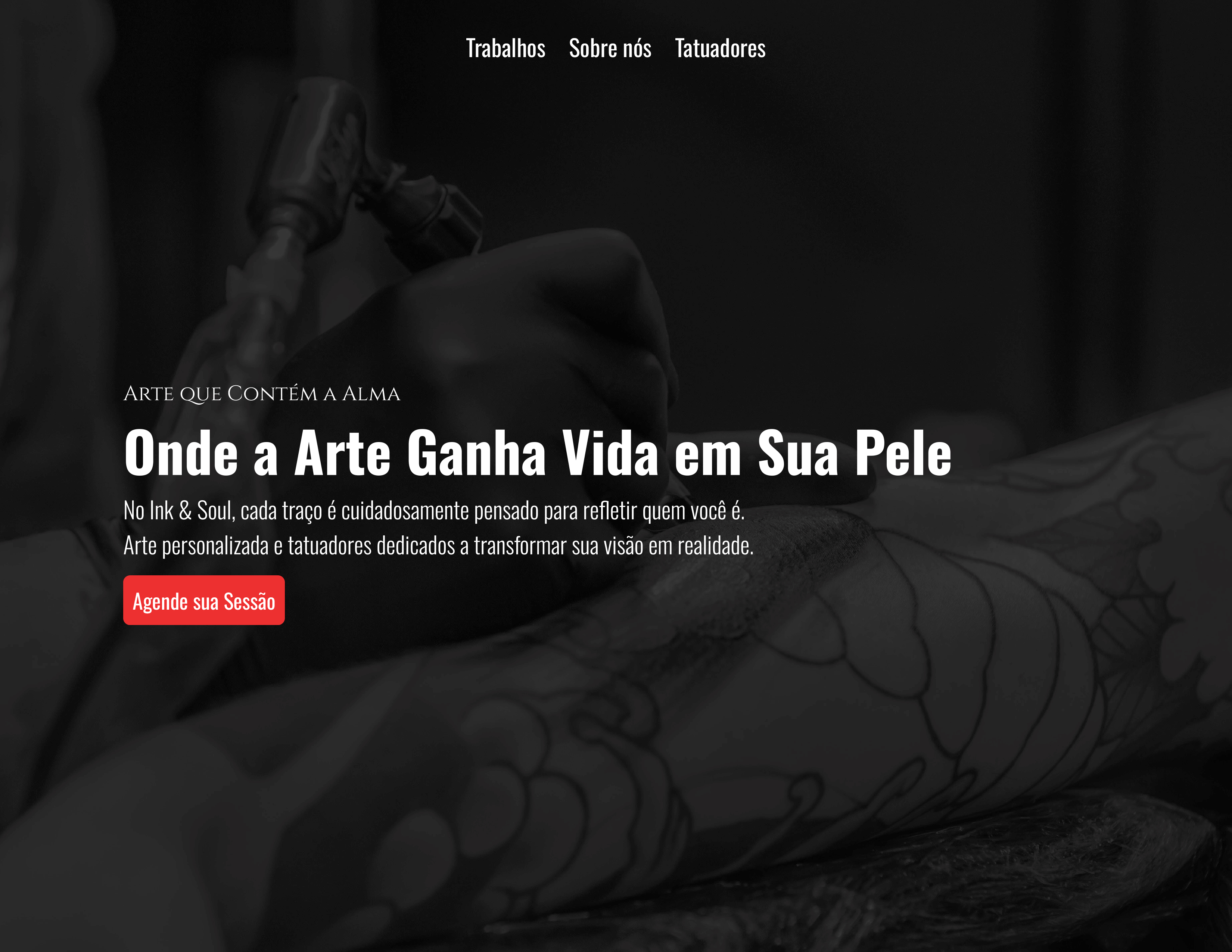Site Estudio Tatuagem