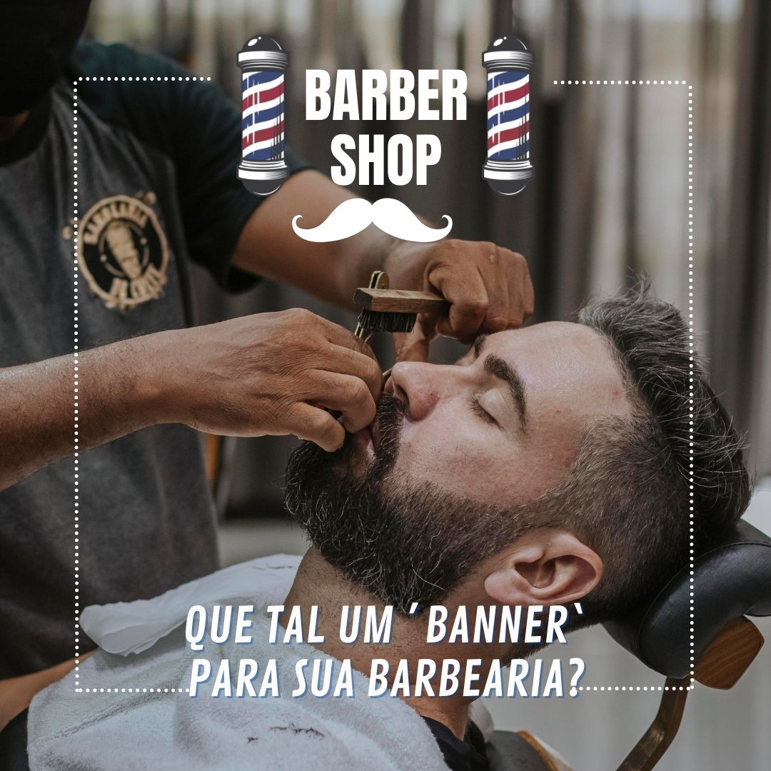 flyer para barbearia!