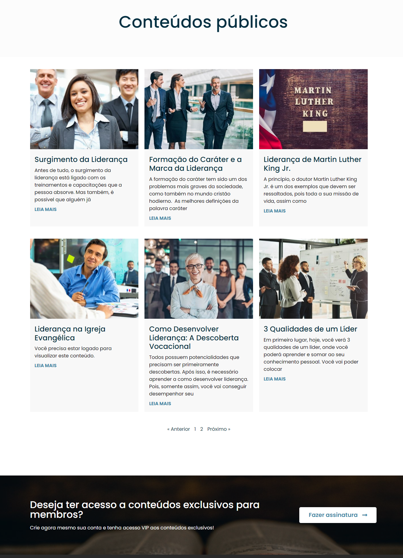 Textos Periódicos para Site Religioso